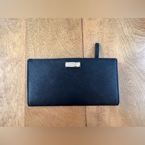 Black and Gold Kate Spade Wallet